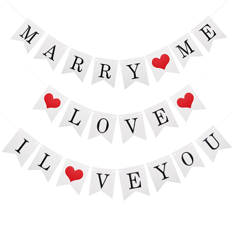 Wedding Supply Rentals - ウェディング「結婚してください」ラブバナー、ブライダルシャワー用フォトブース小道具、素朴なウェディングパーティーデコレーション用品