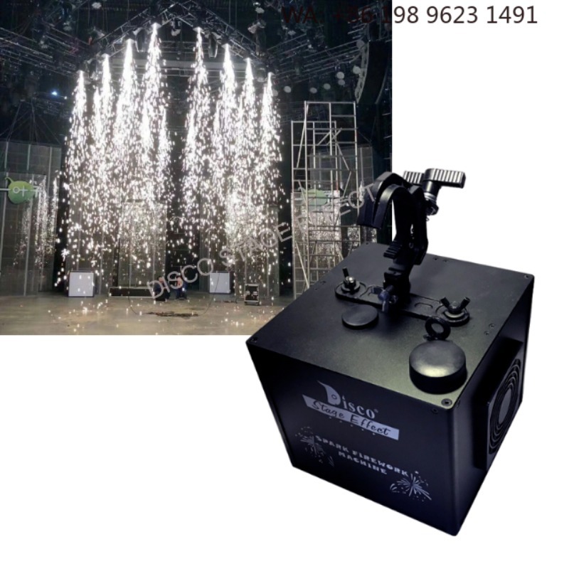 Wedding Fountain - 屋内吊り下げ式コールドスパーク花火 滝効果 ステージ噴水 ポータブルディスコSFX装置 クラブ/結婚式/パーティー/ショー用