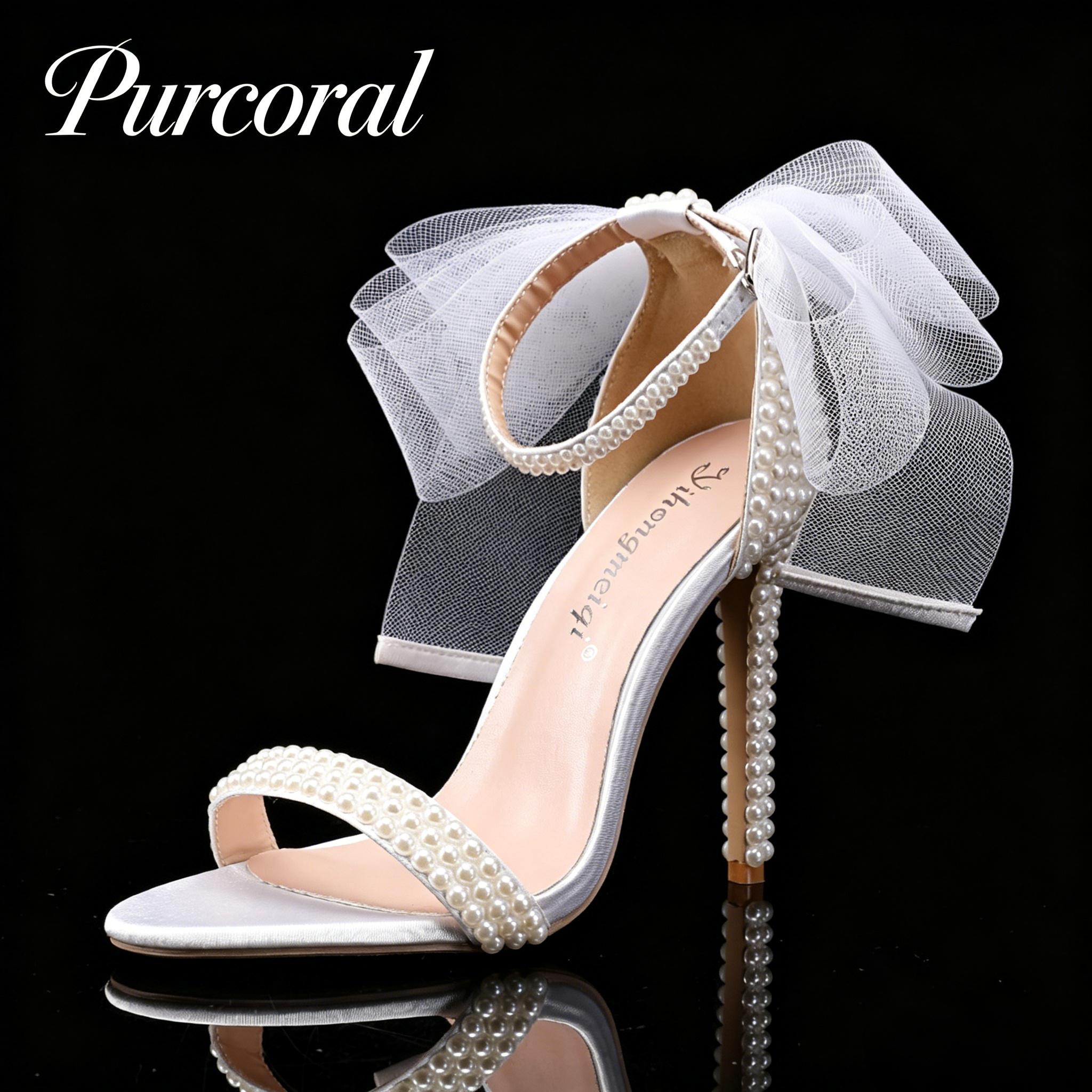 Wedding Packaging - Purcoral 2026 新しい絶妙なパッケージのウェディングシューズ ギフトに最適 2026 ハイヒールサンダル