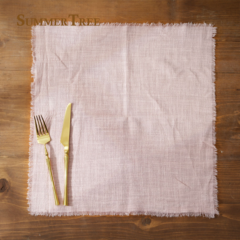 ナプキン綿ガーゼ42x42cm,レトロ,カントリースタイル, - Wedding Supply Rentals のレビューと価格