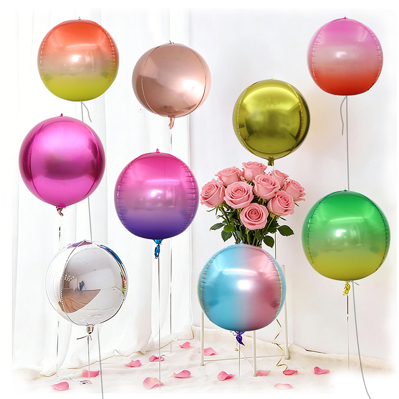 5個入り 10インチ、18インチ、22インチ 4D丸型メタル - Wedding Decor Supply Store のレビューと価格