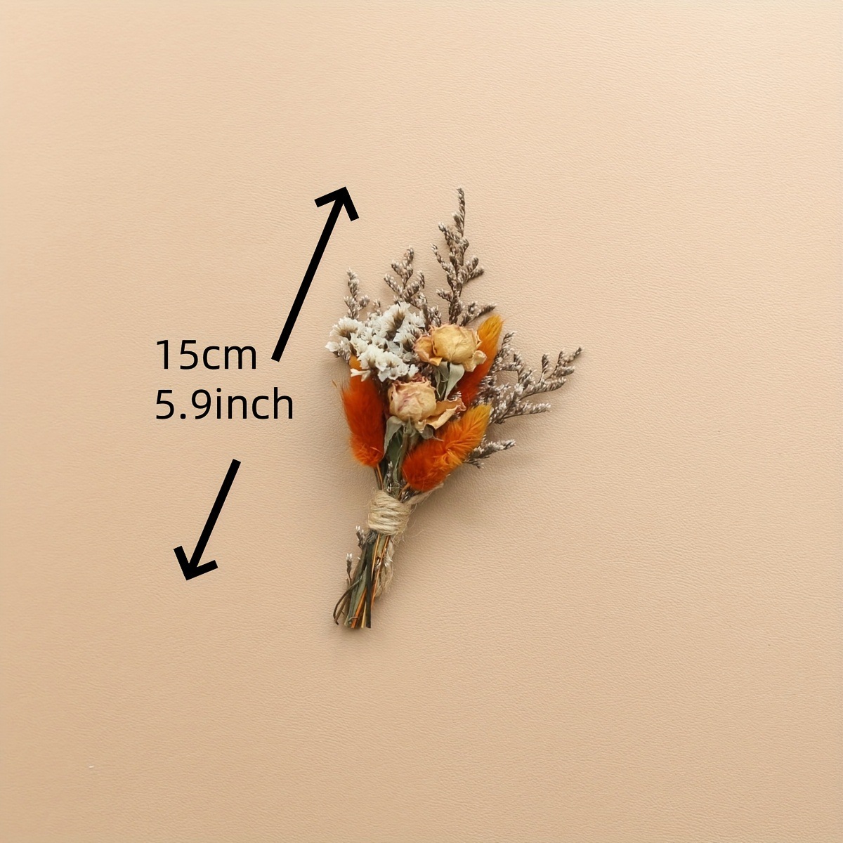 6 花束/ロット ドライフラワー ミニウェディングコサージュ - Wedding Supply Rentals のレビューと価格