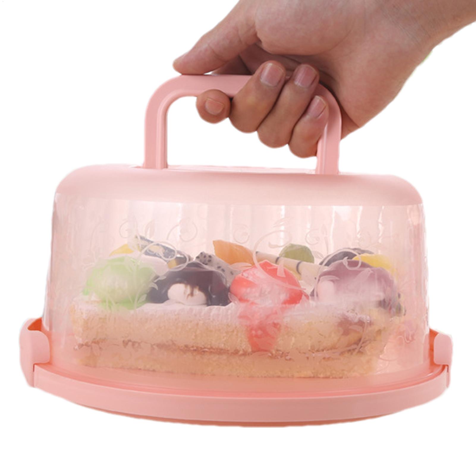 ケーキ容器 蓋付きケーキ容器 透明ドーム 再利用可能な密閉ボ - Wedding Packaging のレビューと価格