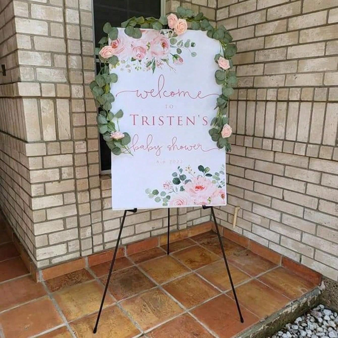 66インチ折りたたみ式ポータブルディスプレイスタンド、折りた - Wedding Ceremony Supply のレビューと価格