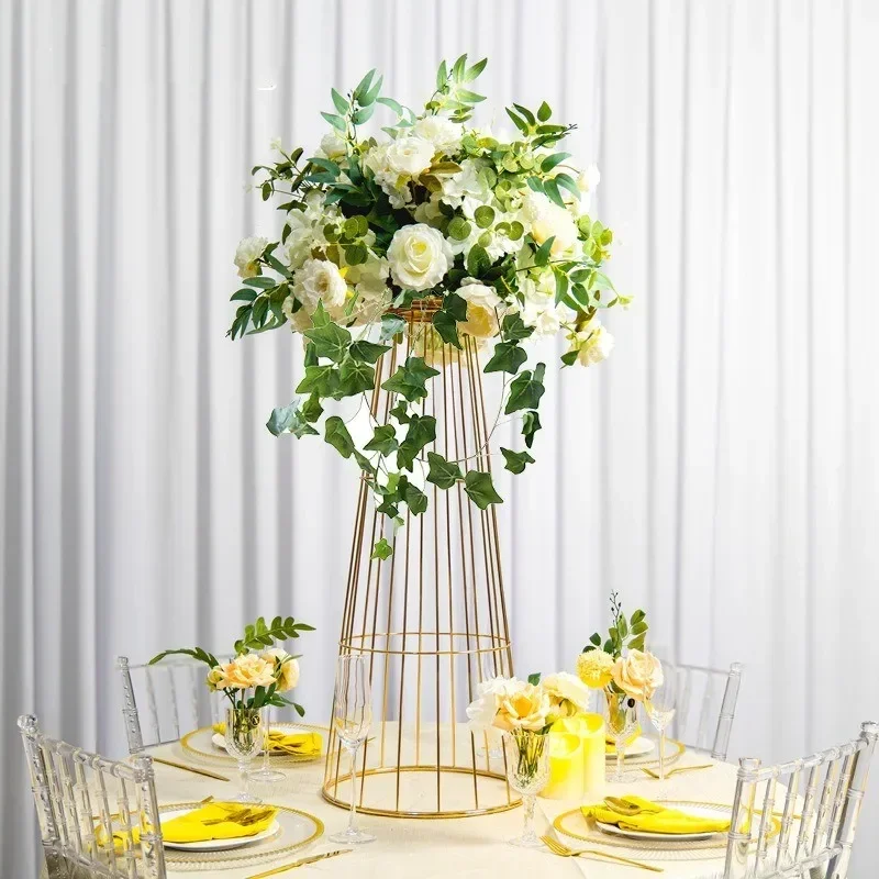 5/10 個金属花瓶トランペット形状結婚式のテーブル結婚式の - Wedding Decor Supply Store のレビューと価格