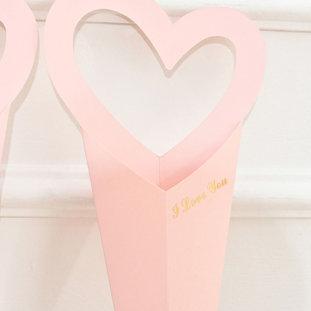 10 個ロマンチックなハートシングルフラワーボックス DIY - Wedding Packaging のレビューと価格