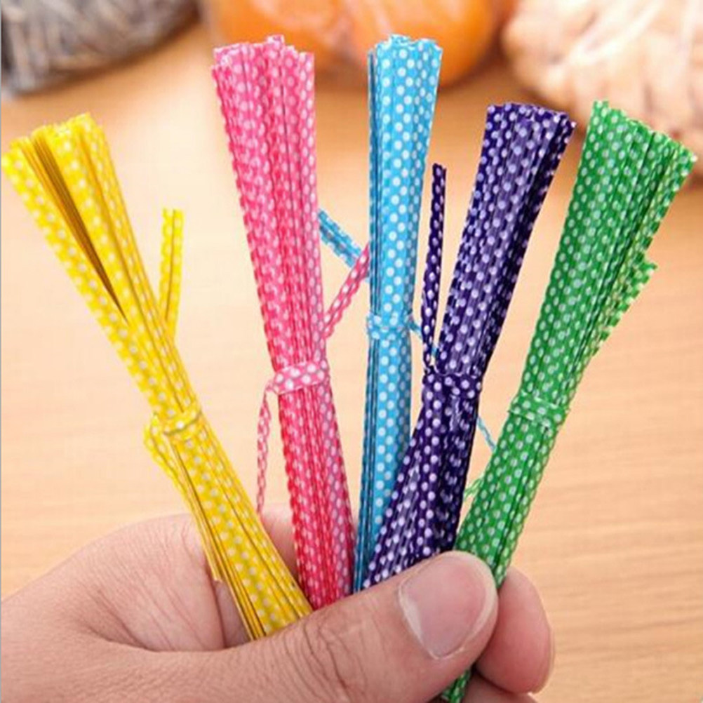 300個入りメタルツイストタイ、ギフトバッグ、キャンディ包装 - Wedding Packaging のレビューと価格