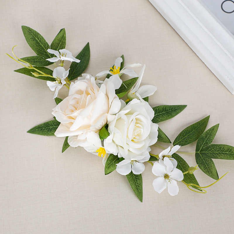 Yannew-素朴な花をモチーフにしたピンクと白のケーキトッ - Wedding Supply Rentals のレビューと価格