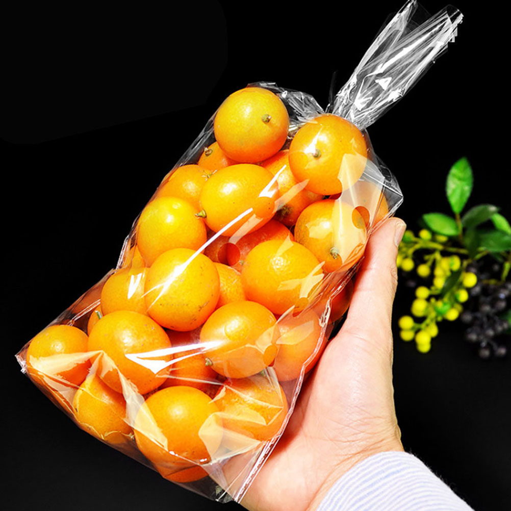 50 個の透明フラットポケットバッグ食品安全 Opp クリア - Wedding Packaging のレビューと価格