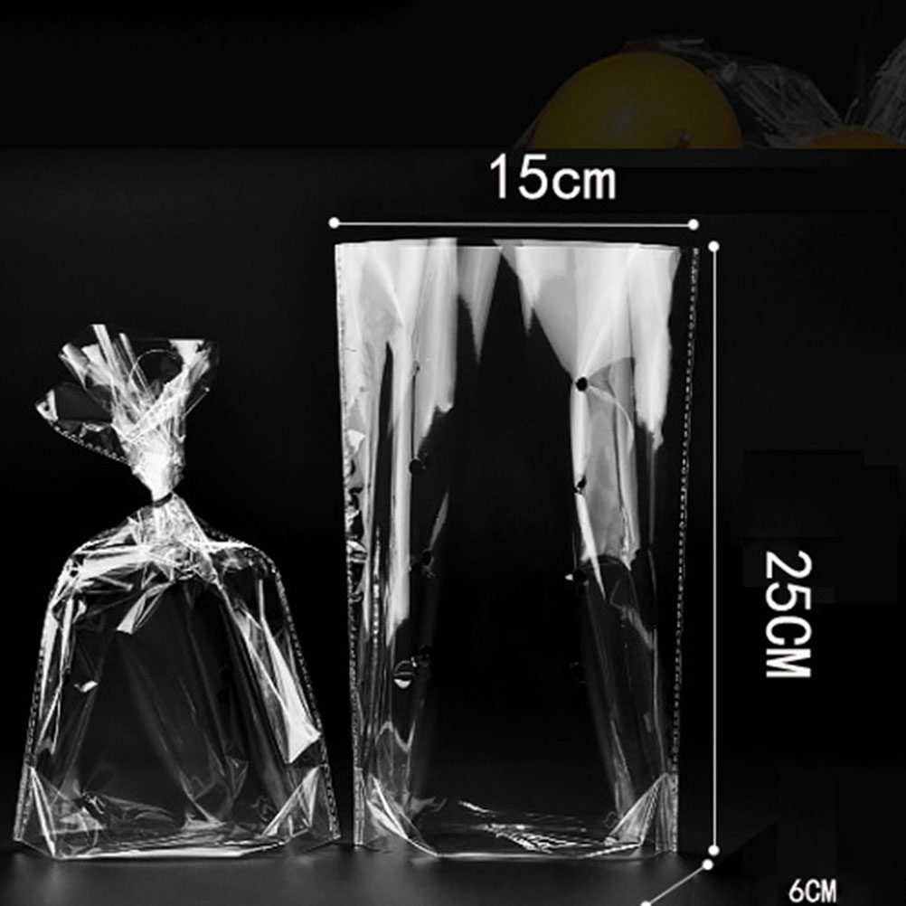 50 個の透明フラットポケットバッグ食品安全 Opp クリア - Wedding Packaging のレビューと価格